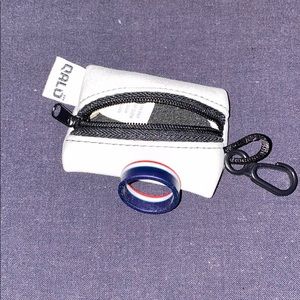 Men’s Qalo Pinstripe silicone ring